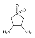 3,4-Thiophenediamine,tetrahydro-,1,1-dioxide(6CI,9CI) Structure