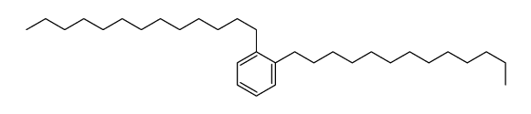 1,2-di(tridecyl)benzene Structure