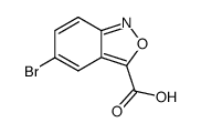5-bromo-benz[c]isoxazole-3-carboxylic acid结构式
