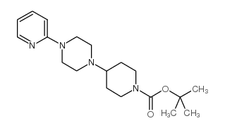 1-BOC-4-(4-PYRIDIN-2-YL-PIPERAZIN-1-YL)-PIPERIDINE structure