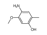 o-Cresol,4-amino-5-methoxy- (3CI)结构式