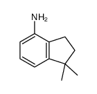 1,1-dimethyl-2,3-dihydroinden-4-amine Structure