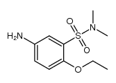 5-amino-2-(ethyloxy)-N,N-dimethylbenzenesulfonamide结构式