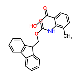 FMOC-2-AMINO-3-METHYLBENZOIC ACID structure