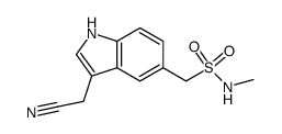 3-(Cyanomethyl)-N-Methyl-1H-indole-5-Methanesulfonamide structure