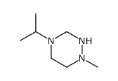 1-methyl-4-propan-2-yl-1,2,4-triazinane Structure