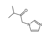 1-imidazol-1-yl-3-methylbutan-2-one结构式