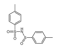 4-methyl-N-(4-methylphenyl)sulfinylbenzenesulfonamide结构式