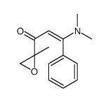 3-(dimethylamino)-1-(2-methyloxiran-2-yl)-3-phenylprop-2-en-1-one结构式