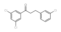 3-(3-CHLOROPHENYL)-3',5'-DICHLOROPROPIOPHENONE structure