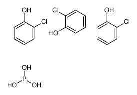 2-chlorophenol,phosphorous acid Structure