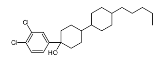 1-(3,4-dichlorophenyl)-4-(4-pentylcyclohexyl)cyclohexan-1-ol Structure