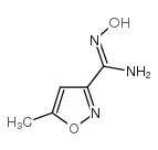 N’-羟基-5-甲基异噁唑-3-羧酰胺结构式