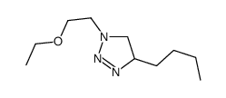 4-butyl-1-(2-ethoxyethyl)-4,5-dihydrotriazole Structure