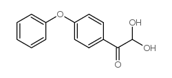 4-PHENOXYPHENYLGLYOXAL HYDRATE Structure