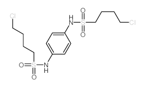 4-chloro-N-[4-(4-chlorobutylsulfonylamino)phenyl]butane-1-sulfonamide picture