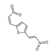 2,5-bis(2-nitroethenyl)thiophene Structure