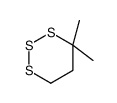 4,4-dimethyltrithiane结构式