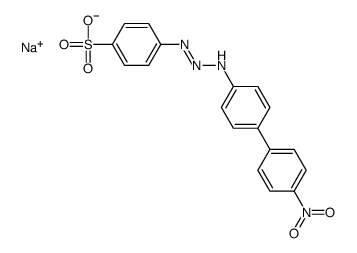 sodium 4-[[4-[4-nitrophenyl]anilino]azo]benzenesulphonate picture