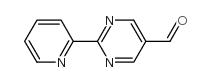 2-pyridin-2-ylpyrimidine-5-carbaldehyde结构式
