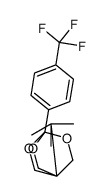 1-tert-butyl-4-[4-(trifluoromethyl)phenyl]-3,5,8-trioxabicyclo[2.2.2]octane结构式