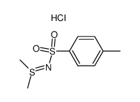 N-(dimethyl-4-sulfanylidene)-4-methylbenzenesulfonamide hydrochloride结构式