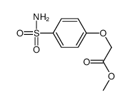 methyl 2-(4-sulfamoylphenoxy)acetate Structure