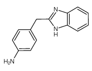 4-(1H-benzimidazol-2-ylmethyl)aniline Structure