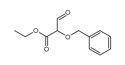 2-benzyloxy-3-oxo-propionic acid ethyl ester结构式