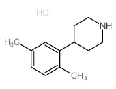 4-(2,5-DIMETHYLPHENYL)PIPERIDINE结构式