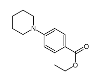 ethyl 4-piperidin-1-ylbenzoate结构式