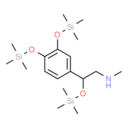 N-Methyl-β,3,4-tris(trimethylsiloxy)benzeneethanamine Structure