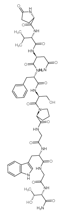 Hypertrehalosaemic Neuropeptide structure