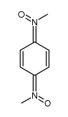 [1,4]benzoquinone-bis-(N-methyl oxime )结构式