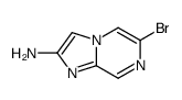 6-溴咪唑并[1,2-a]吡嗪-2-胺结构式