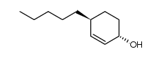 trans-4-Pentyl-2-cyclohexen-1-ol Structure