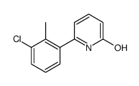 6-(3-chloro-2-methylphenyl)-1H-pyridin-2-one Structure