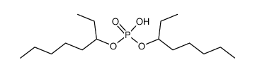 phosphoric acid bis-(1-ethyl-hexyl) ester Structure