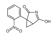 1-(2-nitrophenyl)-3-azabicyclo[3.1.0]hexane-2,4-dione结构式
