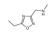 1-(5-Ethyl-1,2,4-oxadiazol-3-yl)-N-methylmethanamine Structure