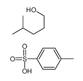 4-methylbenzenesulfonic acid,4-methylpentan-1-ol结构式