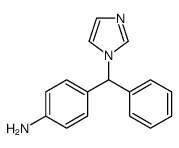 4-[imidazol-1-yl(phenyl)methyl]aniline结构式