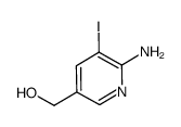 (6-amino-5-iodopyridin-3-yl)methanol Structure