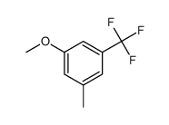 1-(trifluoromethyl)-3-Methoxy-5-Methylbenzene结构式