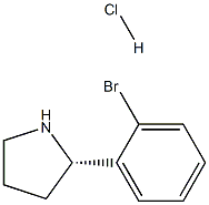 (S)-2-(2-溴苯基)吡咯烷盐酸盐图片
