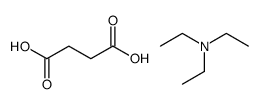 butanedioic acid,N,N-diethylethanamine Structure
