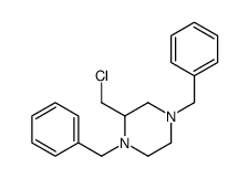 1,4-Dibenzyl-2-chloromethyl-piperazine结构式