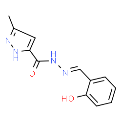 (E)-N-(2-hydroxybenzylidene)-3-methyl-1H-pyrazole-5-carbohydrazide picture