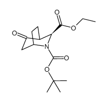 Rel-(1S,3S,4S)-2-tert-butyl 3-ethyl 5-oxo-2-azabicyclo[2.2.2]octane-2,3-dicarboxylate picture