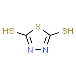 1,3,4-Thiadiazole-2(3H)-thione,5-mercapto- structure